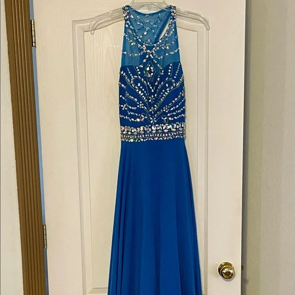 Vintage | Dresses | Gorgeous Beaded Long Formal | Poshmark